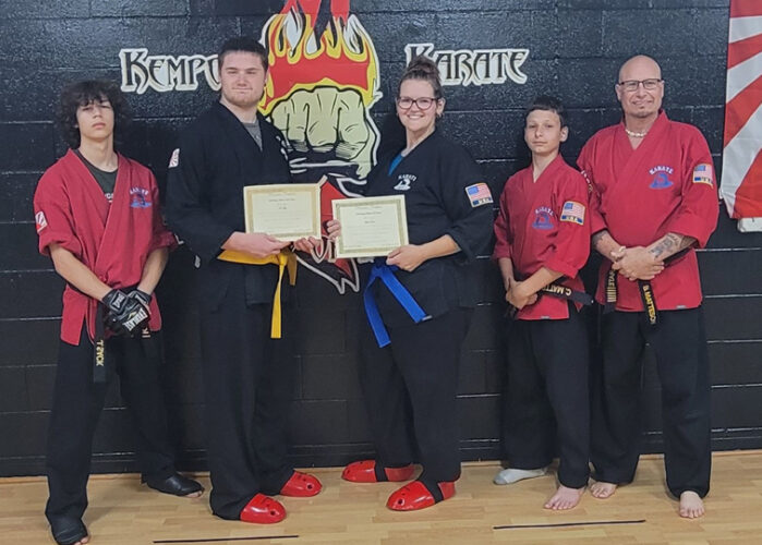 Abbey, Kirkland receive belt promotions News, Sports, Jobs Observer